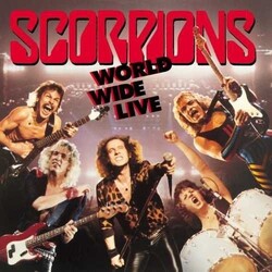 Scorpions WORLD WIDE LIVE Vinyl 2 LP