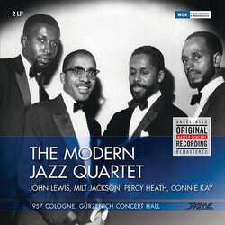 Modern Jazz Quartet 1957 COLOGNE - GURZENICH CONCERT HALL Vinyl 2 LP