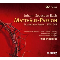 Johann Sebastian Bach / Hannah Morrison / Sophie Harmsen / Tilman Lichdi / Christian Immler / Peter Harvey / Kammerchor Stuttgart / Barockorchester St