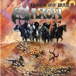 Saxon Dogs Of War Coloured Vinyl LP