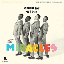 Smokey & The Miracles Robinson Cookin With + 4 Bonus Tracks 180gm Vinyl LP