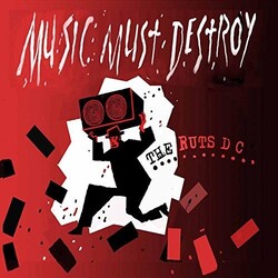 Ruts Dc Music Must Destroy Vinyl 2 LP