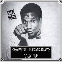 Steve Dudu Black Happy Birthday To 'U' Vinyl LP