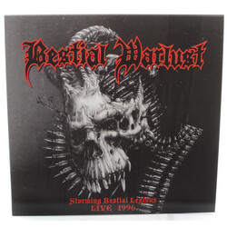 Bestial Warlust Storming Bestial Legions Live 1996 Vinyl LP