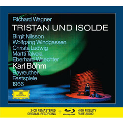 Wagner / Nilsson / Ludwig / Schreier Tristan Und Isolde box set deluxe + Blu-ray 4 CD