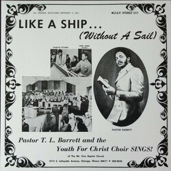 BarrettPastor T.L. Like A Ship (Without A Sail) Vinyl LP