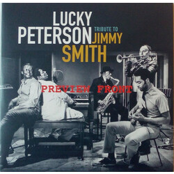 Lucky Peterson Tribute To Jimmy Smith Vinyl 2 LP
