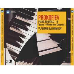 Sergei Prokofiev / Vladimir Ovchinikov Piano Sonatas 1-9; Toccata; 9 Pieces From 'Cinderella' CD