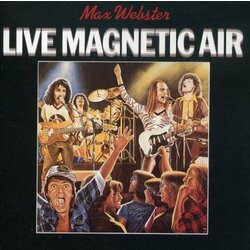 Max Webster Live Magnetic Air Vinyl LP