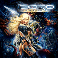 Doro Warrior Soul Coloured Vinyl 2 LP +g/f