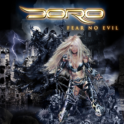 Doro Fear No Evil Coloured Vinyl 2 LP +g/f