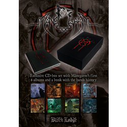 Manegarm 8CD BOXSET + BOOK  box set 8 CD