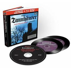 Wagner / Kollo / Sotin / Dernesch Tannhauser + Blu-ray 4 CD