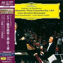 Ludwig van Beethoven / Arturo Benedetti Michelangeli / Wiener Symphoniker / Carlo Maria Giulini Klavierkonzerte - Piano Concertos Nos. 1 & 3 SACD