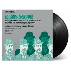 SatieErik / De LeeuwReinbert Satie: Early Pianoworks Vol 3 Vinyl LP