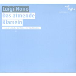 Fabbriciani/Solistenchor Freiburg/E Das Atmende Klarsein SACD CD