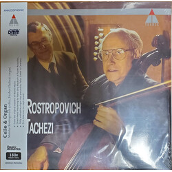 Mstislav Rostropovich / Herbert Tachezi Cello & Organ Vinyl 2 LP