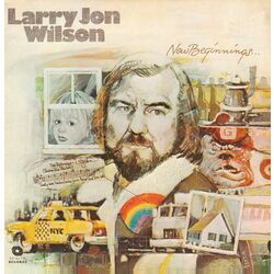 Larry Jon Wilson New Beginnings ltd rmstrd Vinyl LP