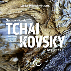 The London Symphony Orchestra / Gianandrea Noseda / Pyotr Ilyich Tchaikovsky / Modest Mussorgsky Pictures At An Exhibition; Symphony No. 4 SACD