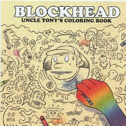 Blockhead Uncle Tony's Coloring Book Red Vinyl 2 LP