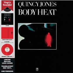 Quincy Jones Body Heat (Red Translucent Vinyl) 140gm Red Vinyl LP