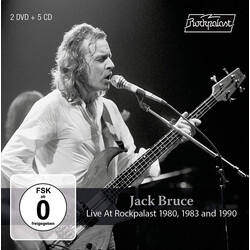 Jack Bruce Live At Rockpalast 1980, 1983 And 1990 Multi CD/DVD Box Set