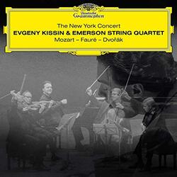 Evgeny & Emerson String Quartet Kissin New York Concert: Mozart - Faure - Dvorak Vinyl 2 LP