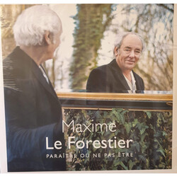 Maxime Le Forestier Paraître Ou Ne Pas Être Vinyl LP