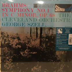 Johannes Brahms / The Cleveland Orchestra / George Szell Symphony No. 1 In C Minor, Op. 68 Vinyl LP