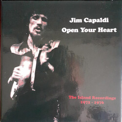 Jim Capaldi Open Your Heart: Island Recordings 1972-1976 box set 4 CD