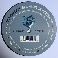 Bushwacka! All Night In Heaven Vinyl 12"