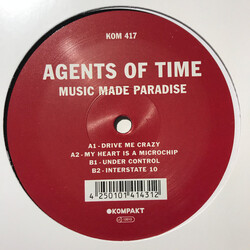 Agents Of Time Music Made Paradise Vinyl