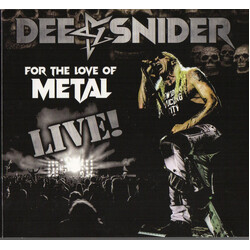 Dee Snider For The Love Of Metal Live! Multi CD/Blu-ray/DVD