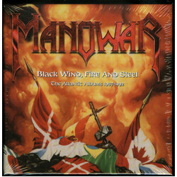 Manowar Black Wind, Fire & Steel: Atlantic Albums 1987-1992 CD Box Set