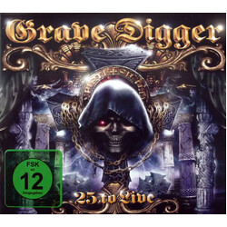 Grave Digger (2) 25 To Live Multi CD/DVD