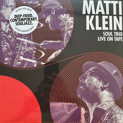 Matti Klein Soul Trio Live On Tape Vinyl LP