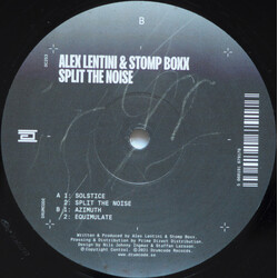 Alex Lentini / Stomp Boxx Split The Noise Vinyl