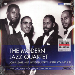 The Modern Jazz Quartet 1957 Cologne, Gürzenich Concert Hall Vinyl 2 LP