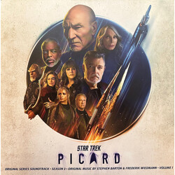 Stephen Barton / Frederik Wiedmann Star Trek: Picard (Original Series Soundtrack - Season 3 - Volume 1) Vinyl 2 LP