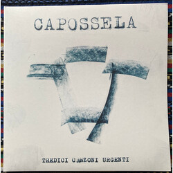 Vinicio Capossela Tredici Canzoni Urgenti Vinyl 2 LP