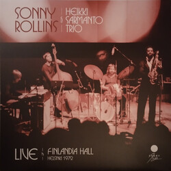 Sonny Rollins / Heikki Sarmanto Trio Live At Finlandia Hall Helsinki 1972 Vinyl 2 LP