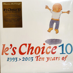 K's Choice 10 (1993 > 2003, Ten Years Of) Vinyl 2 LP