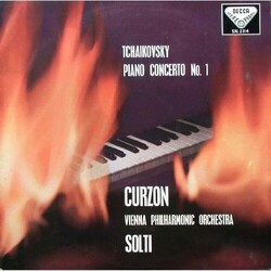 Pyotr Ilyich Tchaikovsky / Clifford Curzon / Wiener Philharmoniker / Georg Solti Piano Concerto No. 1 Vinyl LP