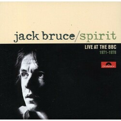 Jack Bruce Spirit (Live At The BBC 1971-1978) Vinyl LP