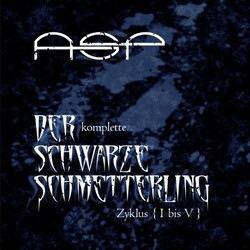 ASP Der Komplette Schwarze Schmetterling Zyklus {I Bis V} Vinyl LP