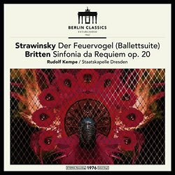 Igor Stravinsky / Benjamin Britten / Staatskapelle Dresden / Rudolf Kempe Der Feuervogel (Ballett-Suite) / Sinfonia Da Requiem Op. 20 Vinyl LP