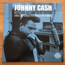 Johnny Cash With His Hot And Blue Guitar / Sings The Songs That Made Him Famous Vinyl LP