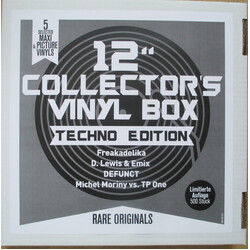 Various 12" Collector's Vinyl Box - Techno Edition Vinyl LP