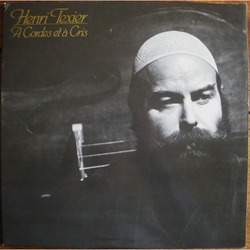 Henri Texier A Cordes Et A Cris Vinyl LP