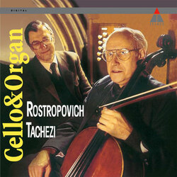 Mstislav Rostropovich / Herbert Tachezi Cello & Organ Vinyl 2 LP